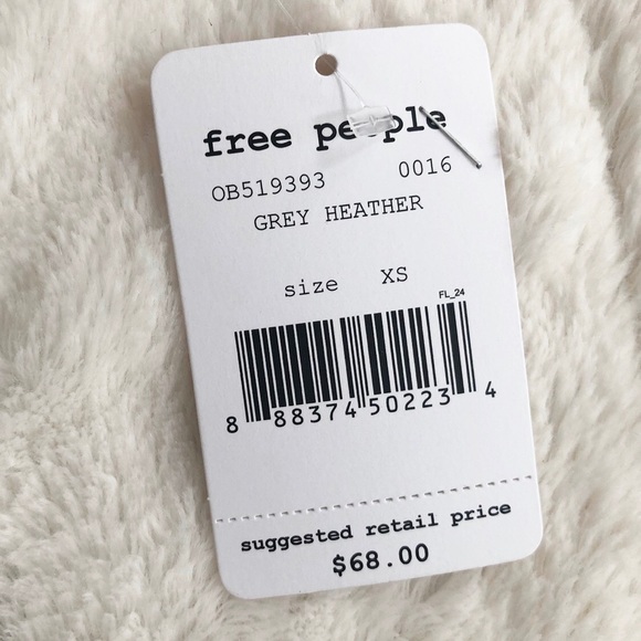 Free People We The Free | Ribbed Split Back TopNWT - Picture 9 of 13